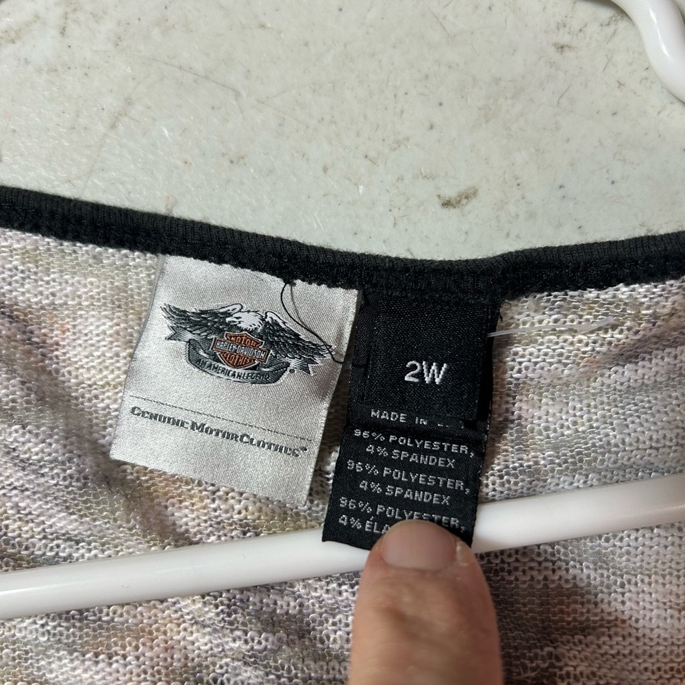 Harley Davidson women’s tank size 2W - Picture 2 of 3